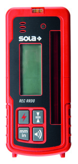 Sola Handempfänger REC RRD0 für Rotationslaser rot