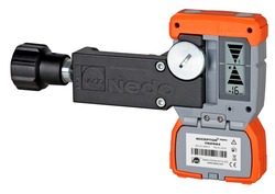 Nedo Laserempfänger ACCEPTOR 2 DIGITAL  mm-Anzeige + Halteklammer Heavy Duty